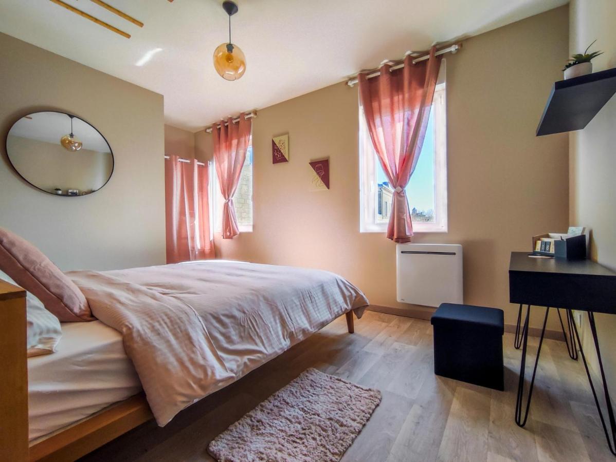 Chaleureux Appartement A Deux Pas Du Centre-Ville De Castillon, De La Dordogne Et Proche Saint-Emilion Exteriör bild